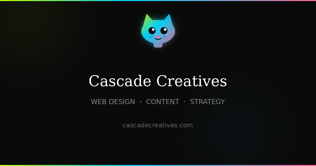 Web Design & Content for Businesses | Cascade Creatives