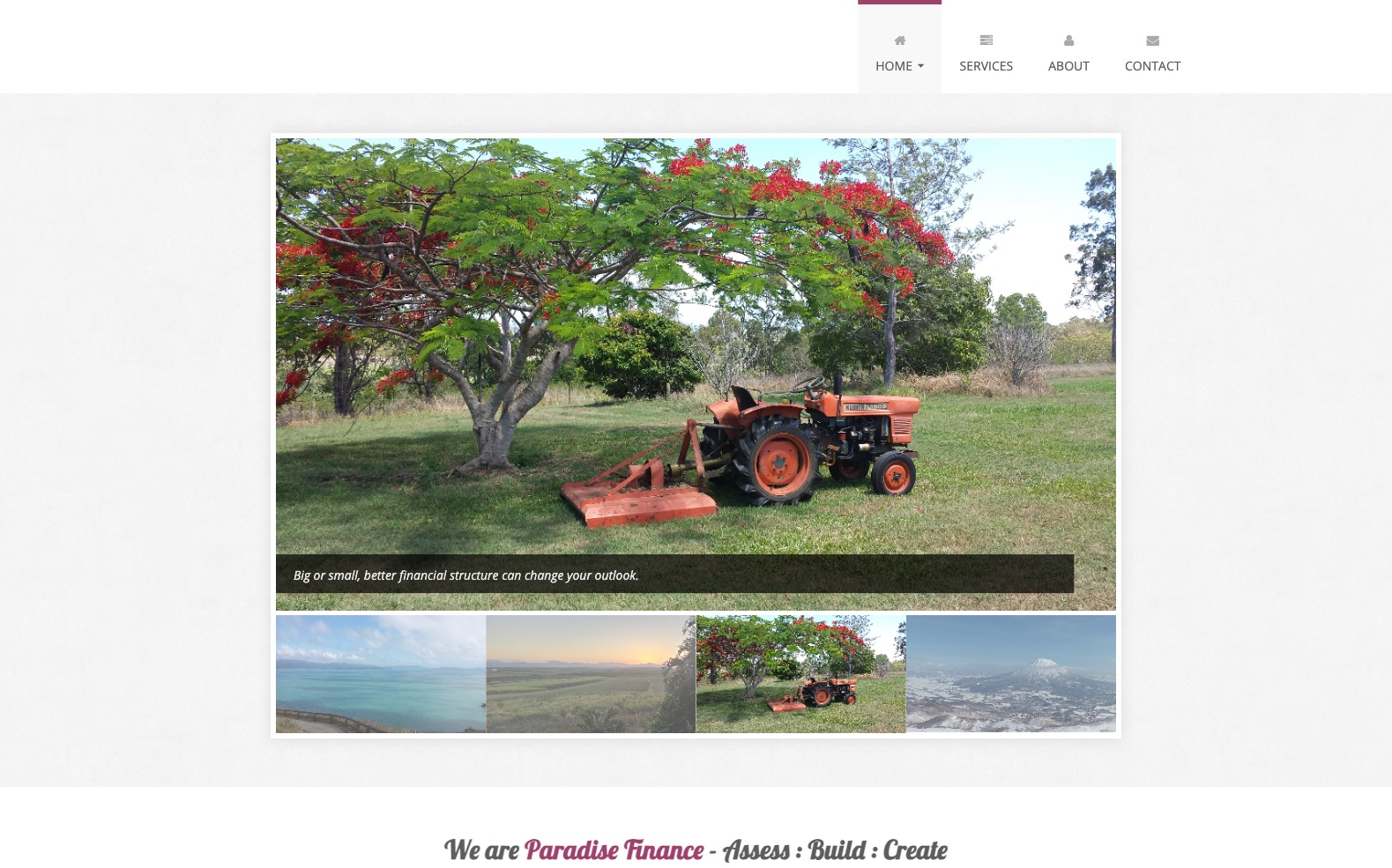 Paradise Finance — Before